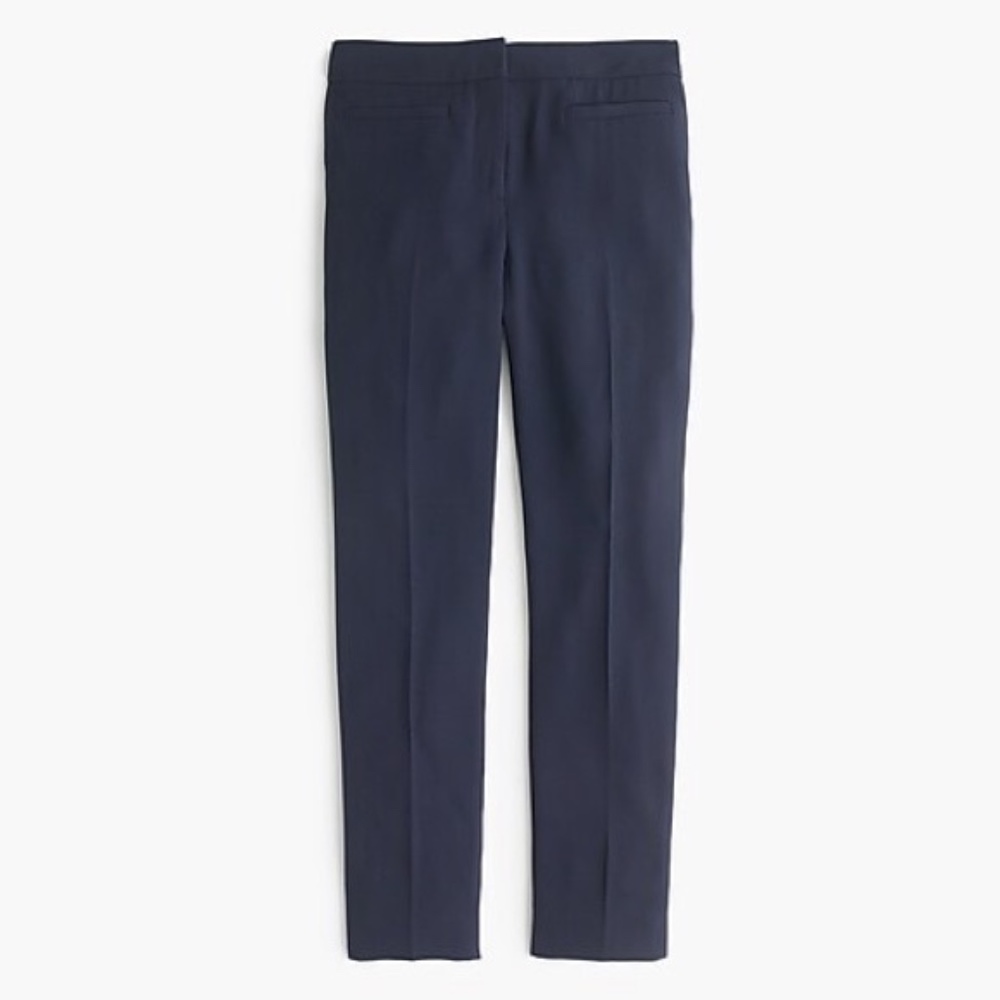 Navy J.Crew French Girl Pant in 365 Crepe